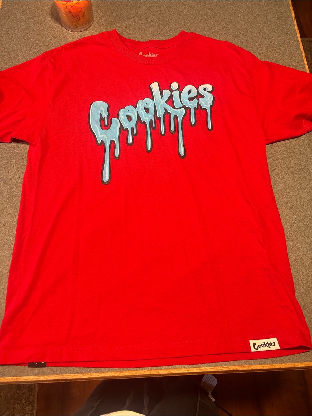 Cookies Men’s Red Short Sleeve Graphic Tee